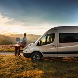 Earning Whilst Traveling Vanlife